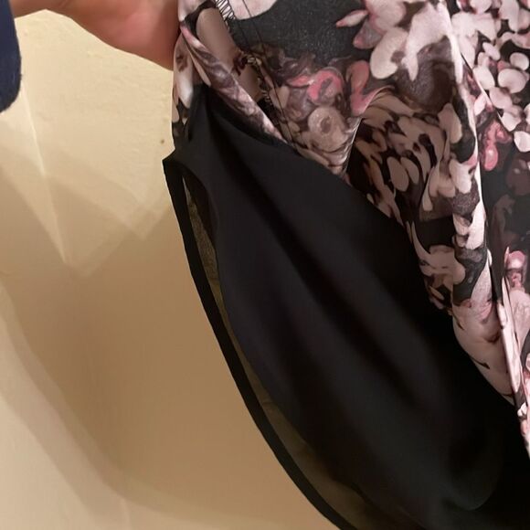 Banana Republic Floral printed sleeveless career dress size 14 - Picture 9 of 9